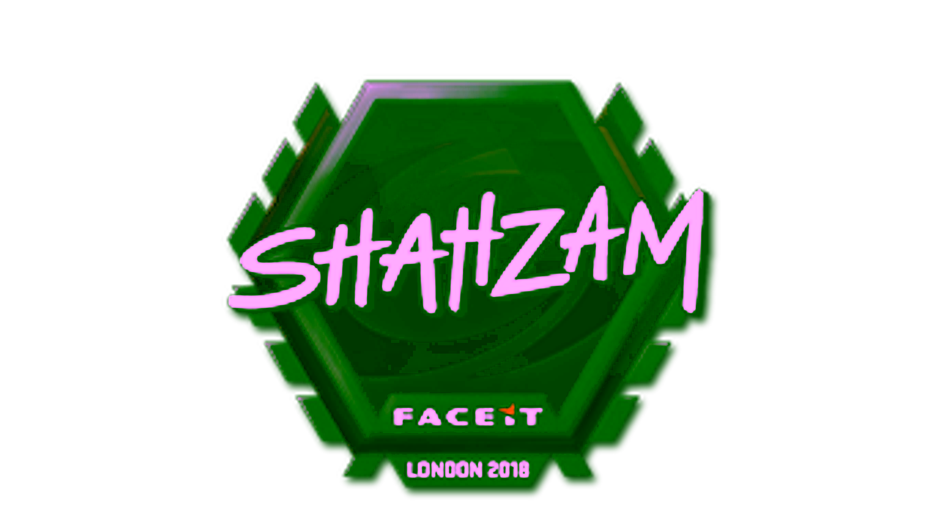 Display for Sticker | ShahZaM | London 2018