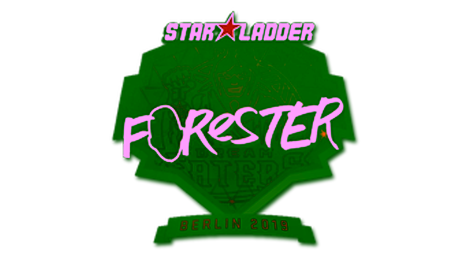 Display for Sticker | Forester | Berlin 2019