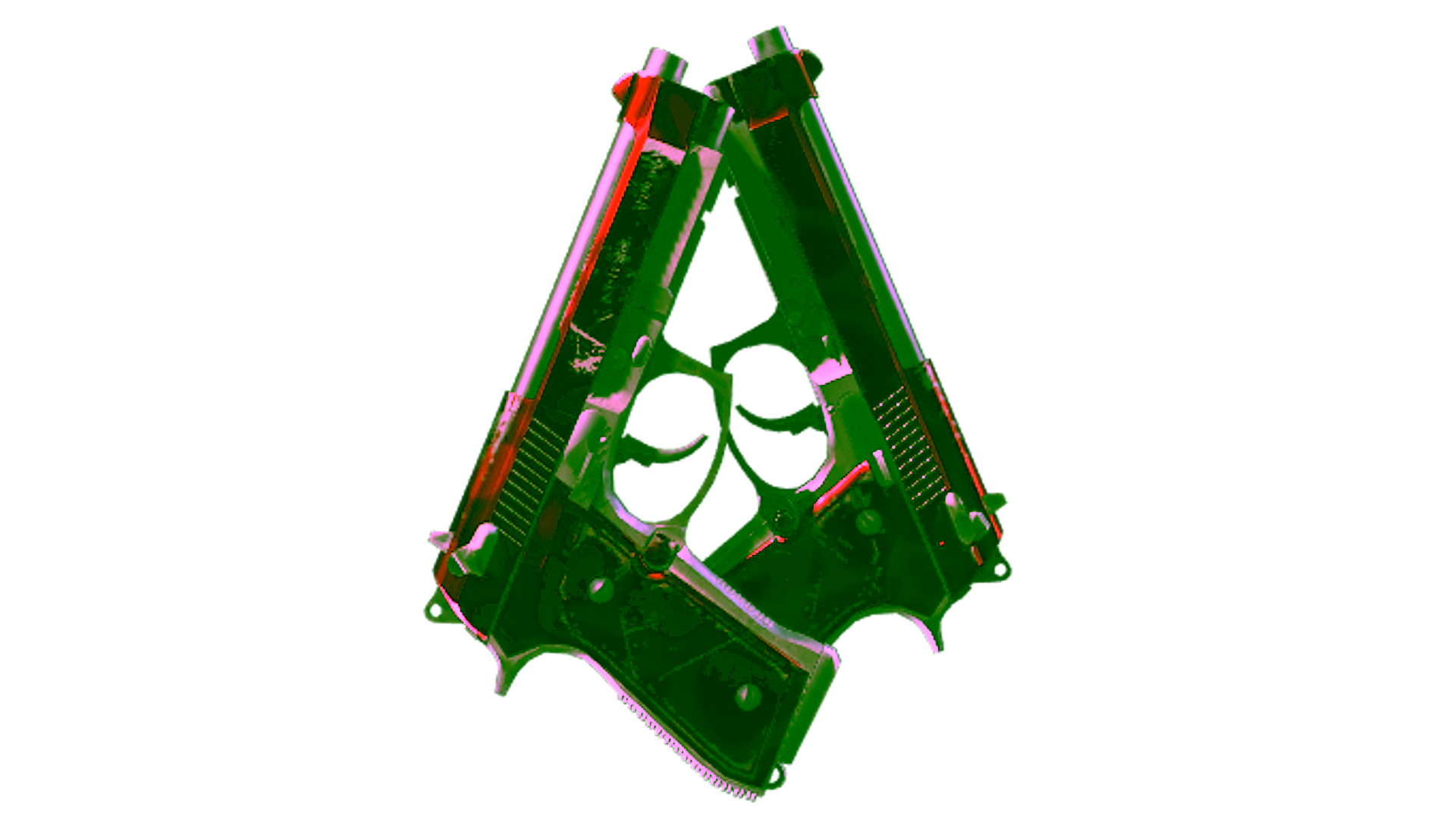Дисплей для StatTrak™ Dual Berettas | Hemoglobin (Field-Tested)