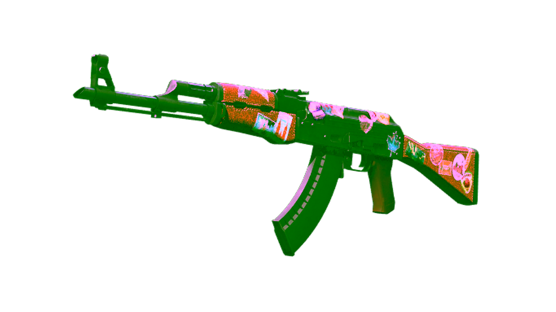Display for Souvenir AK-47 | Jet Set (Factory New)