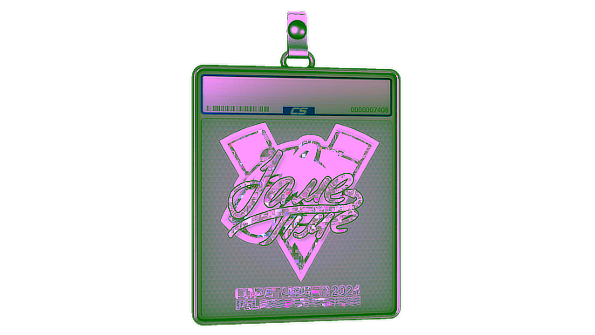 Mostrar para Sticker Slab | Jame (Glitter) | Copenhagen 2024