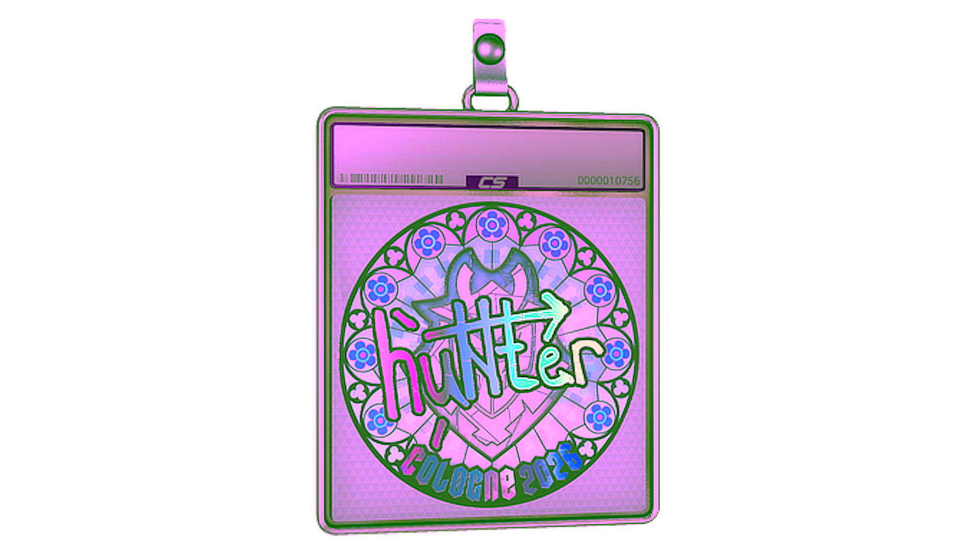 Display for Sticker Slab | huNter- (Holo) | Cologne 2026