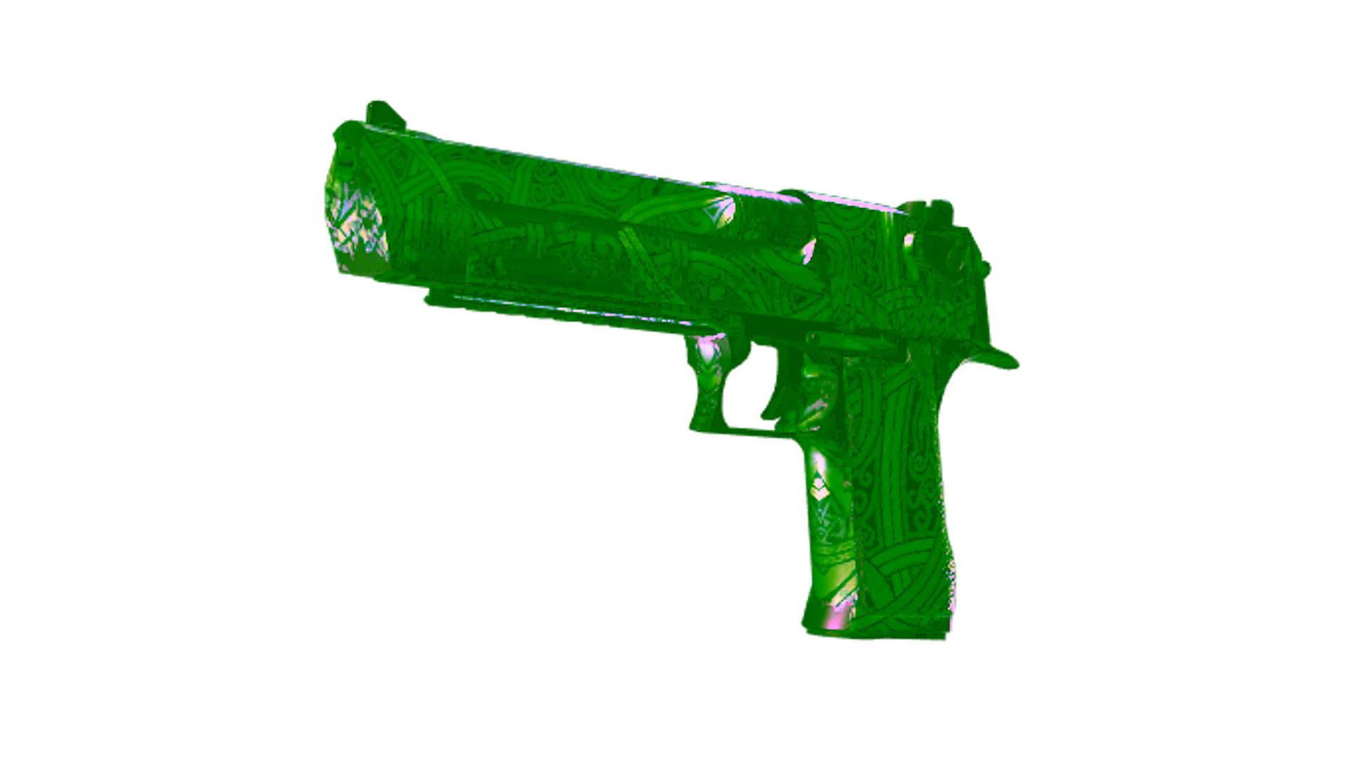 Display for Desert Eagle | Emerald Jörmungandr (Well-Worn)