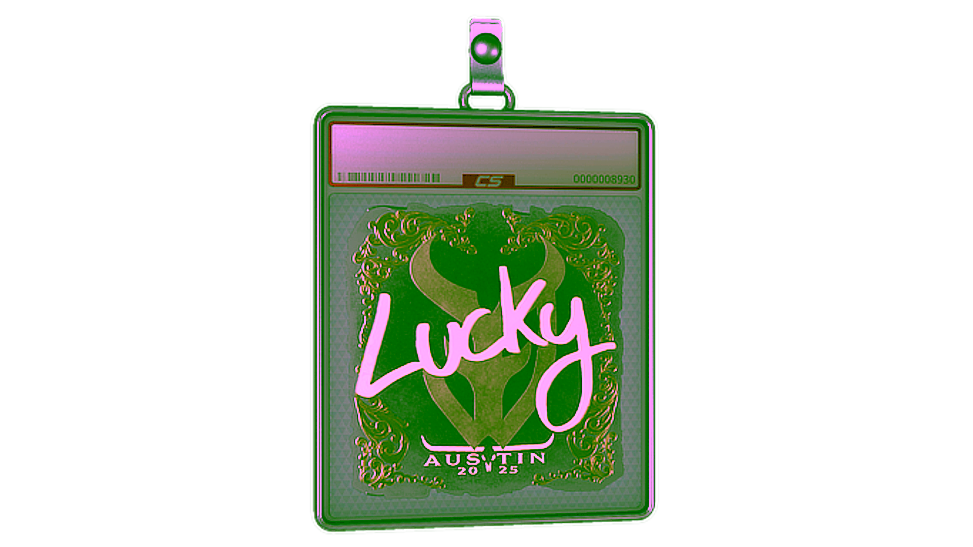 Mostrar para Sticker Slab | Lucky (Gold) | Austin 2025