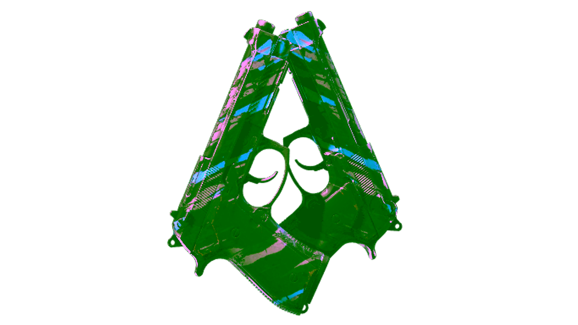 عرض لـ Dual Berettas | Shred (Field-Tested)