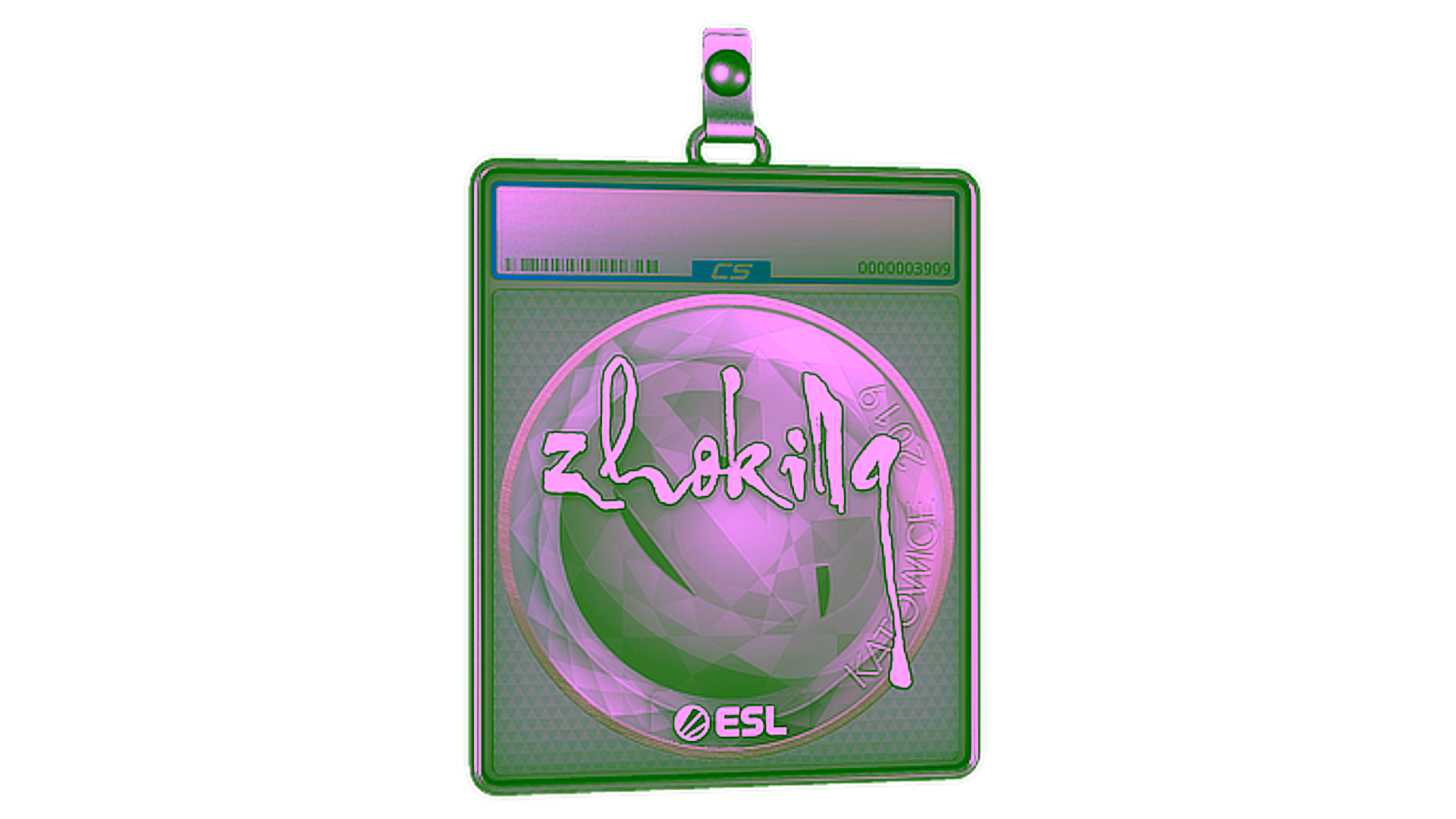 Display for Sticker Slab | zhokiNg | Katowice 2019