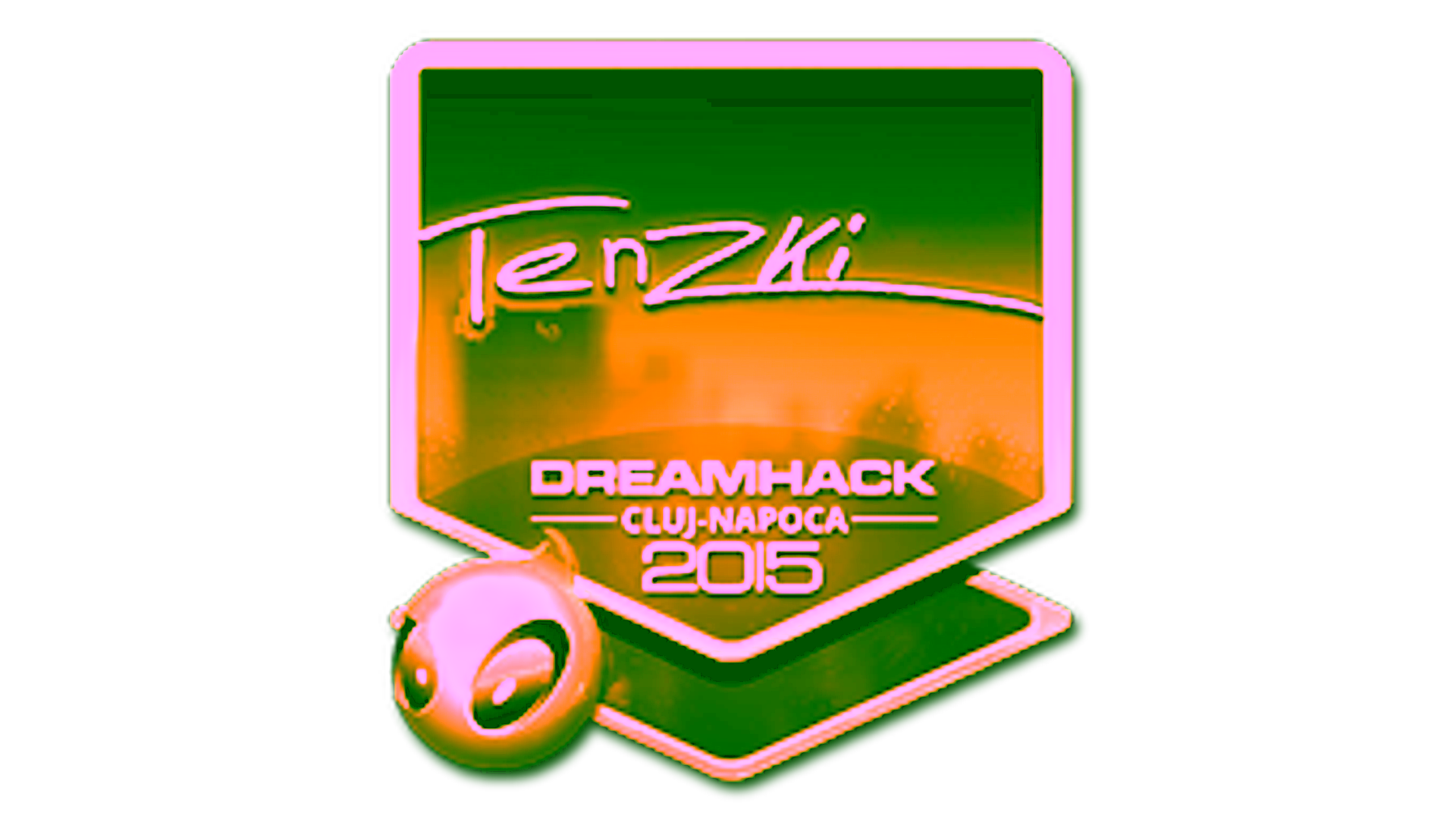 Anzeige für Sticker | tenzki (Gold) | Cluj-Napoca 2015