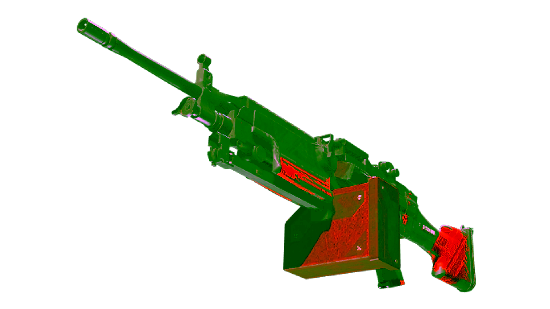 Affichage pour StatTrak™ M249 | System Lock (Battle-Scarred)