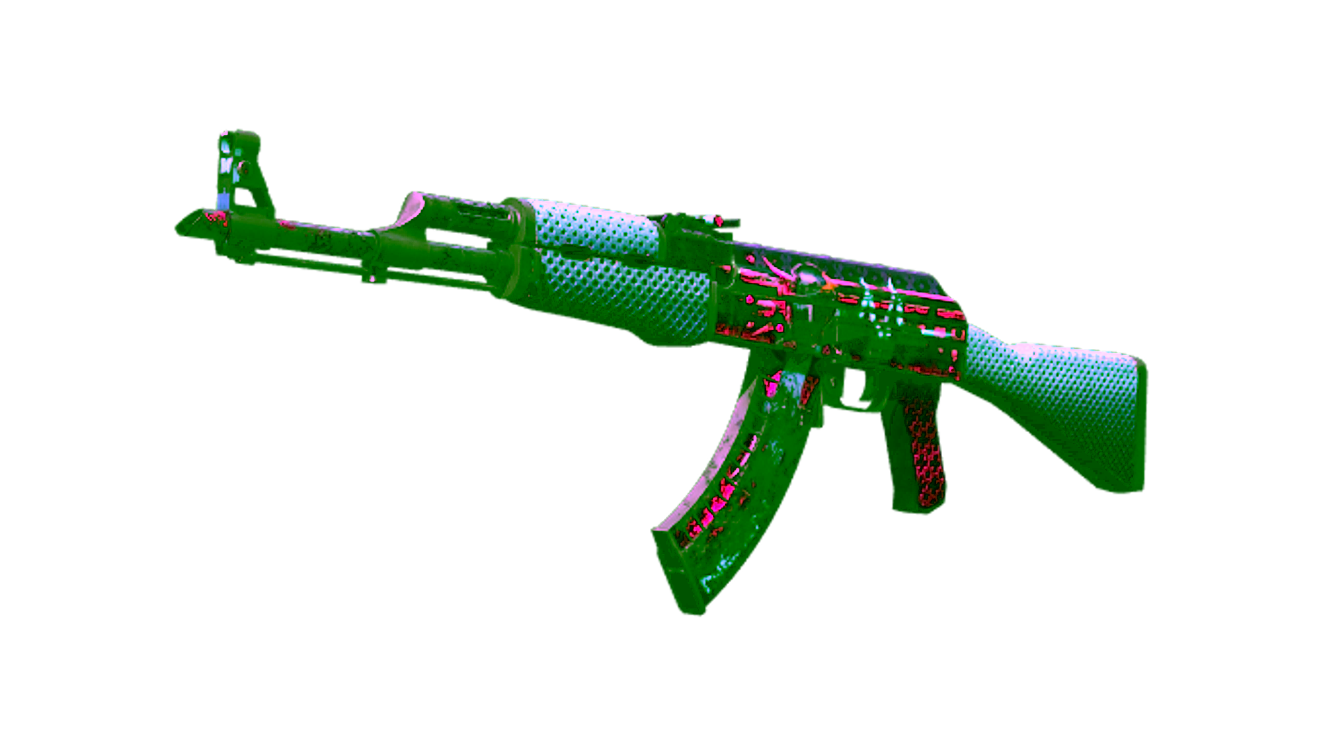 Display for StatTrak™ AK-47 | Neon Rider (Battle-Scarred)