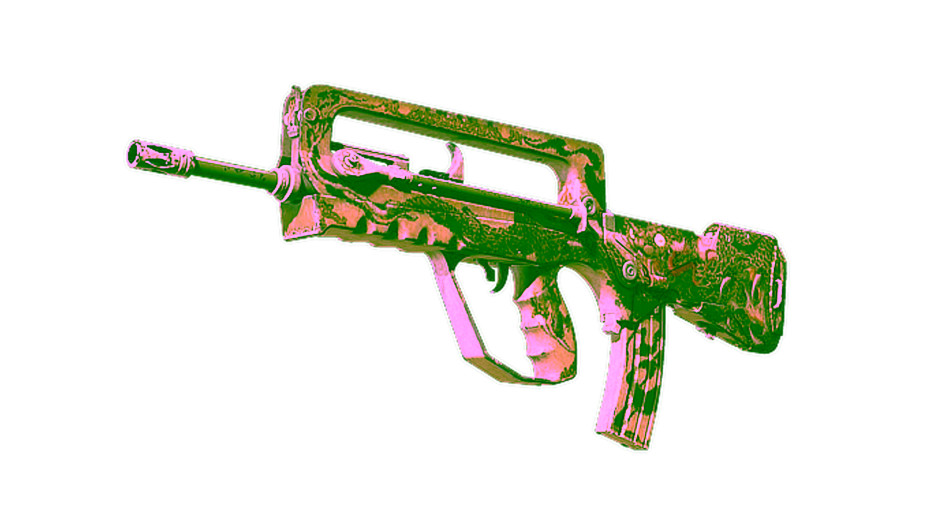 Display for FAMAS | Snake Song (Well-Worn)
