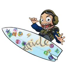Riptide Surf Shop Sticker Collection