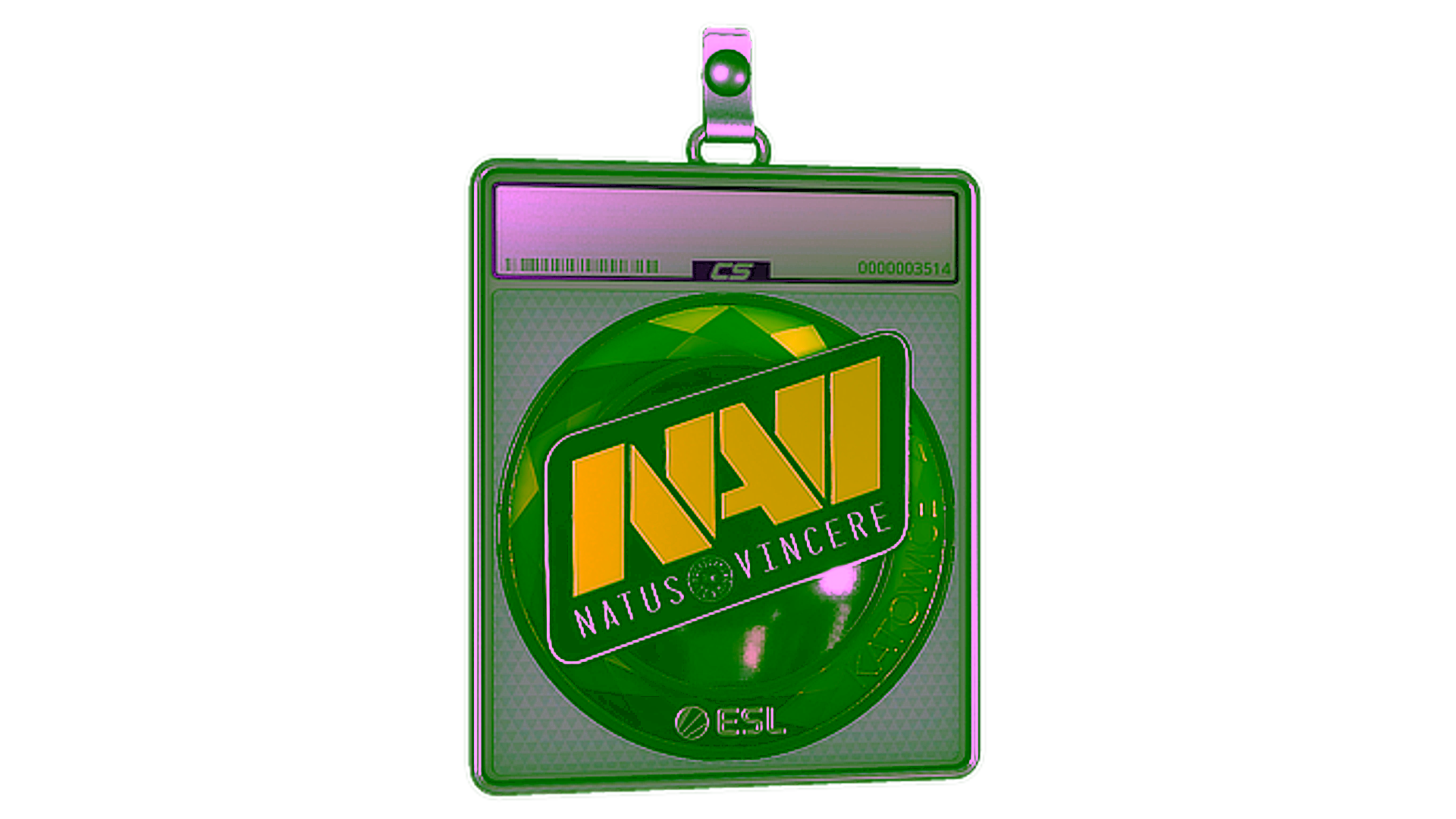 Rodyti Sticker Slab | Natus Vincere (Foil) | Katowice 2019