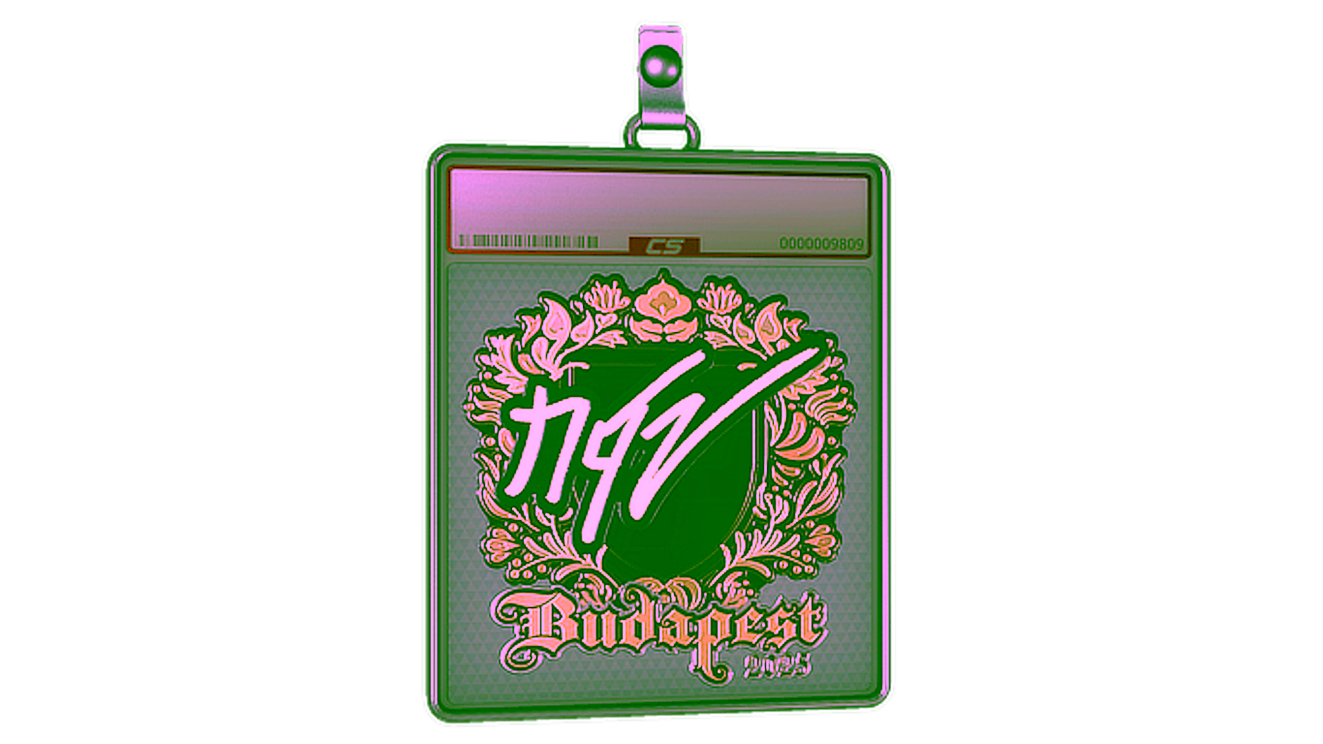Display for Sticker Slab | NQZ (Gold) | Budapest 2025