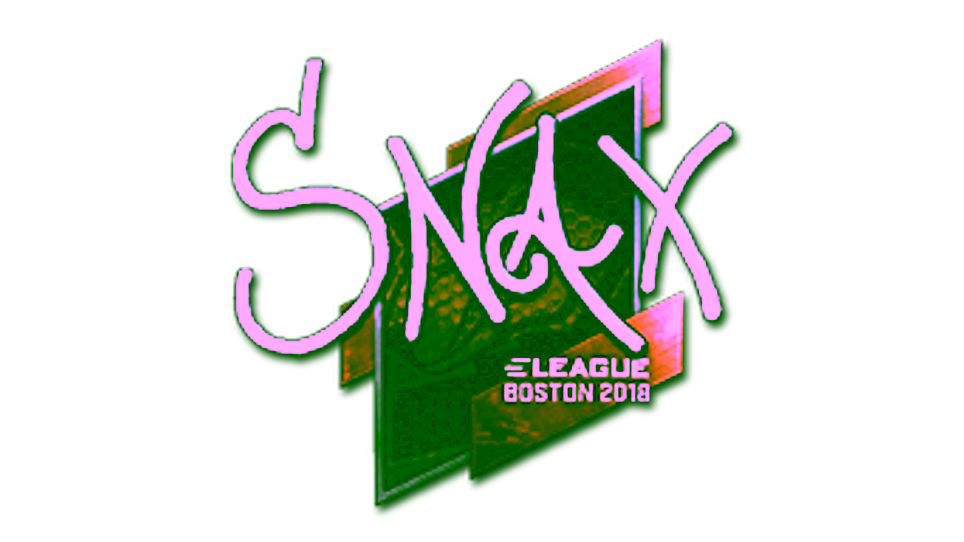 Sticker | Snax (Foil) | Boston 2018 için görüntü