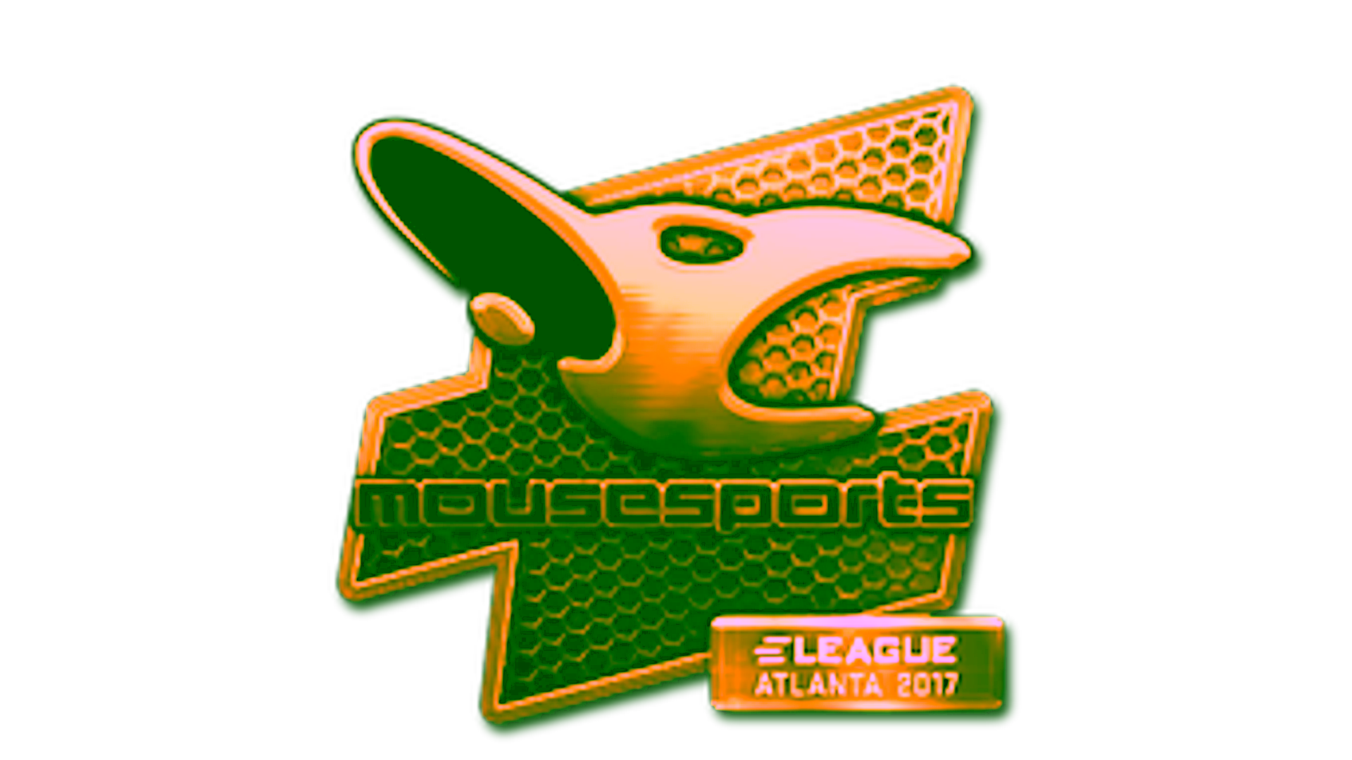 Display for Sticker | mousesports (Gold) | Atlanta 2017