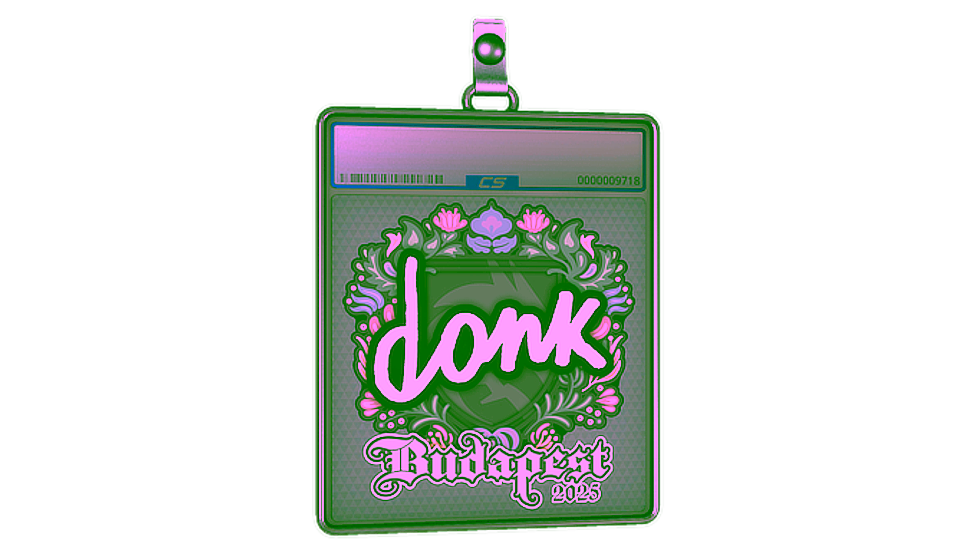 Wyświetl dla Sticker Slab | donk | Budapest 2025