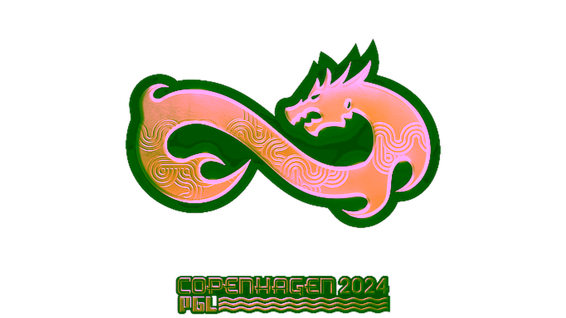 Display for Sticker | Eternal Fire (Gold) | Copenhagen 2024