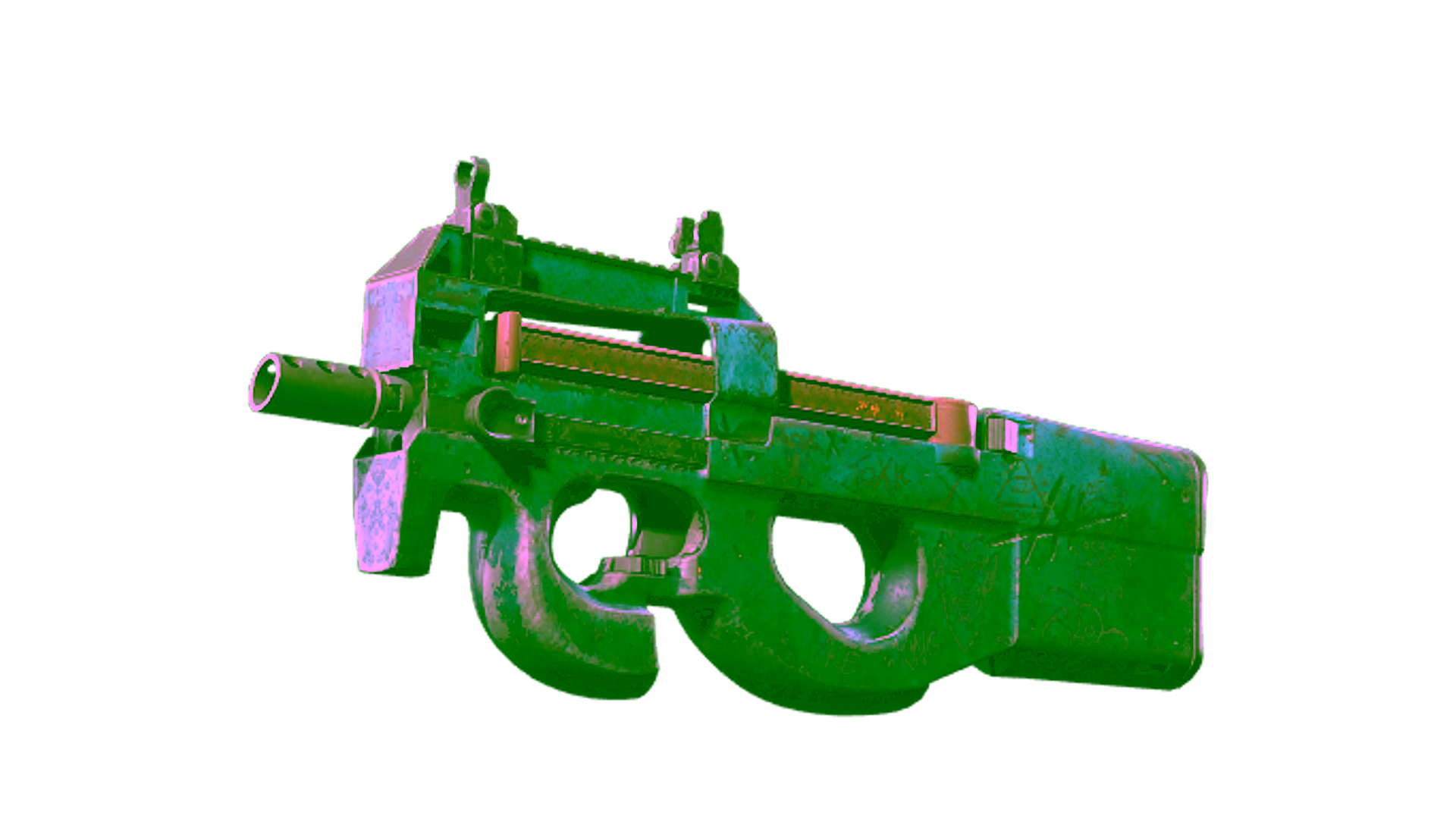 Дисплей для StatTrak™ P90 | Off World (Battle-Scarred)