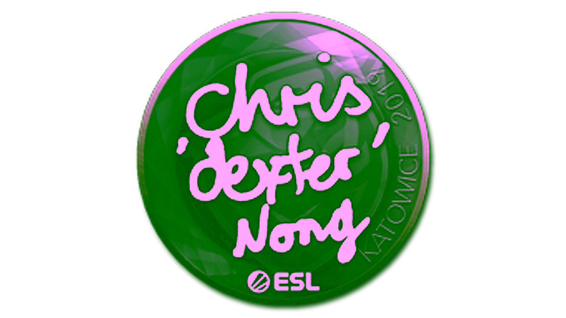 Anzeige für Sticker | dexter | Katowice 2019