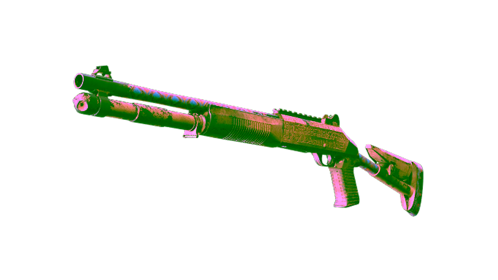 Display for XM1014 | Hieroglyph (Battle-Scarred)