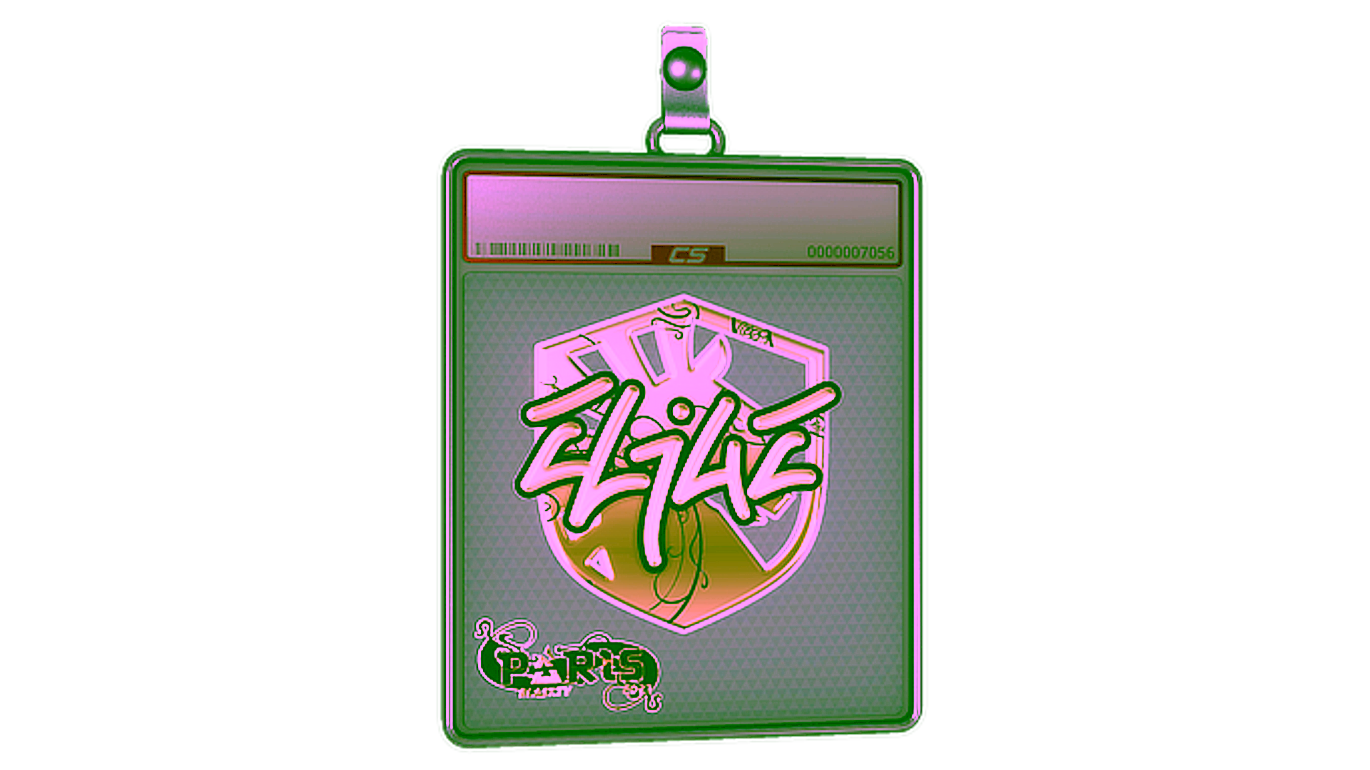 Display for Sticker Slab | EliGE (Gold) | Paris 2023