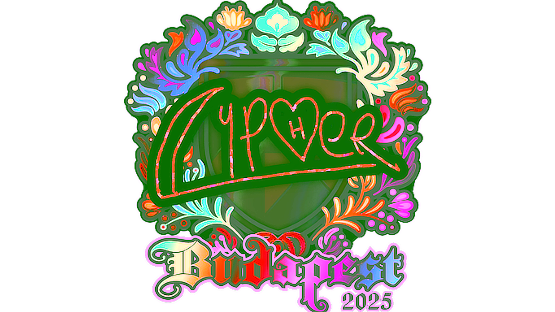 Display for Sticker | Cypher (Holo) | Budapest 2025