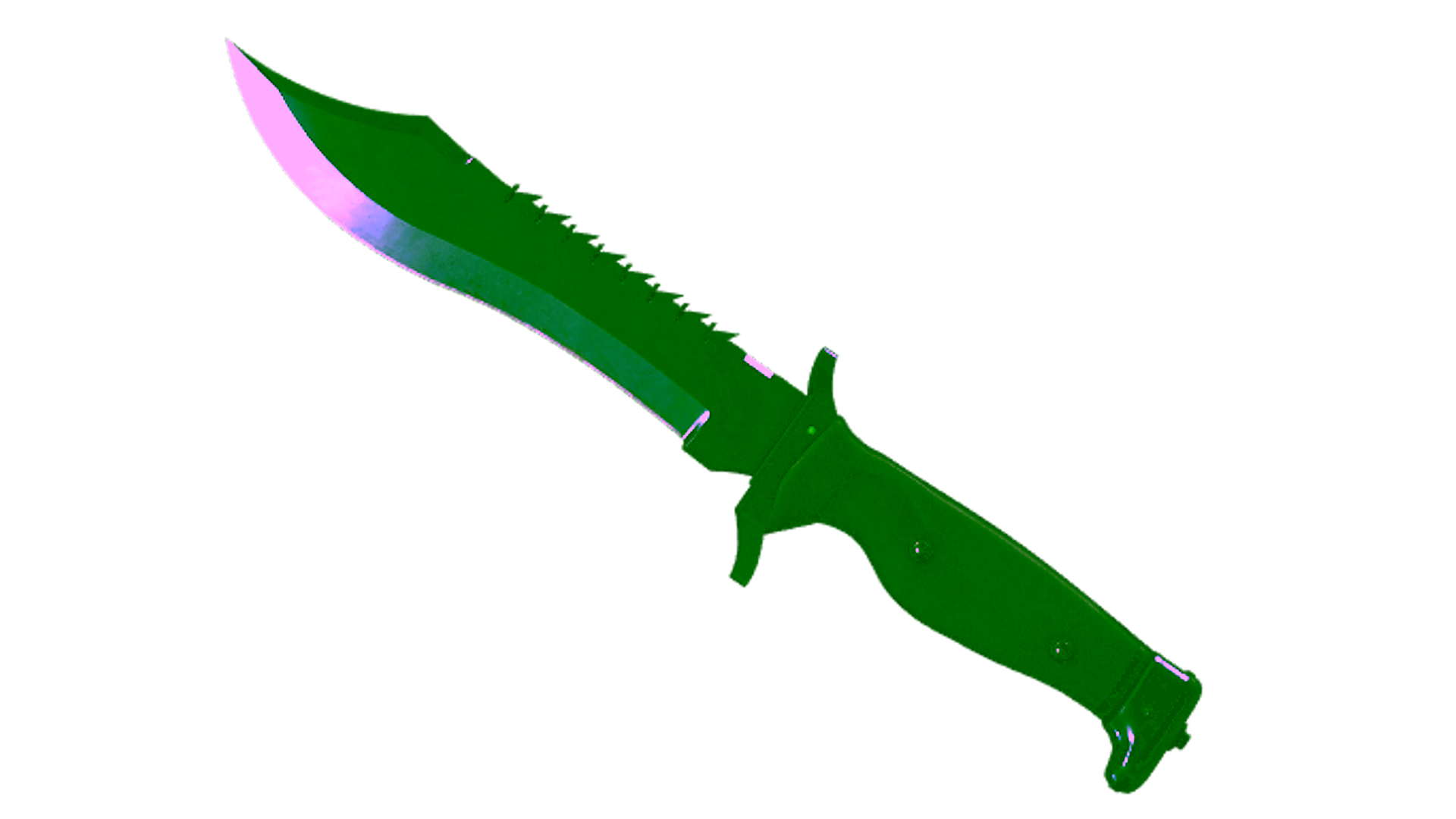 Display for ★ StatTrak™ Bowie Knife | Blue Steel (Field-Tested)