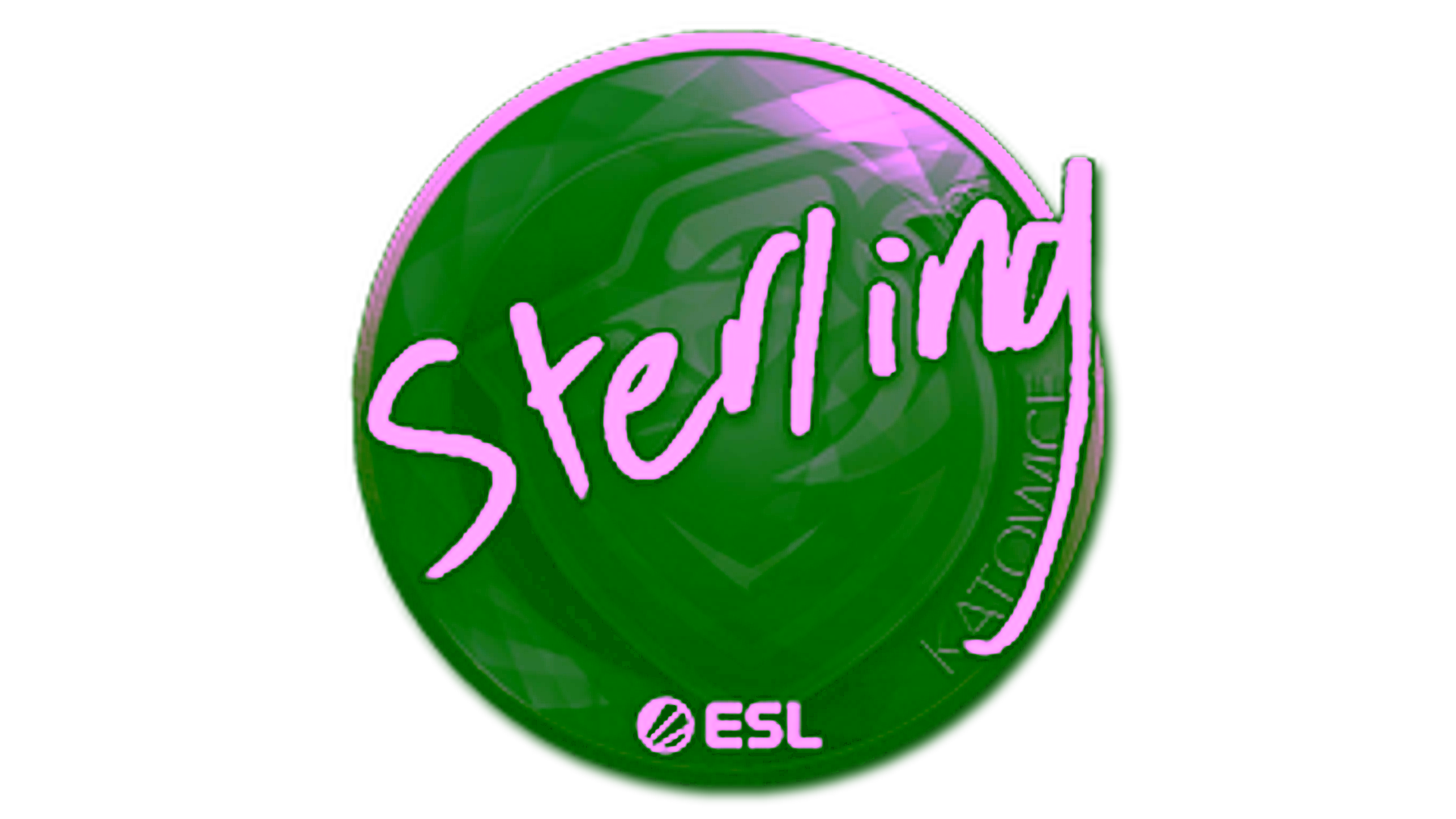 Display for Sticker | sterling | Katowice 2019
