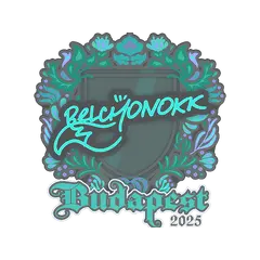 Sticker BELCHONOKK Budapest 2025