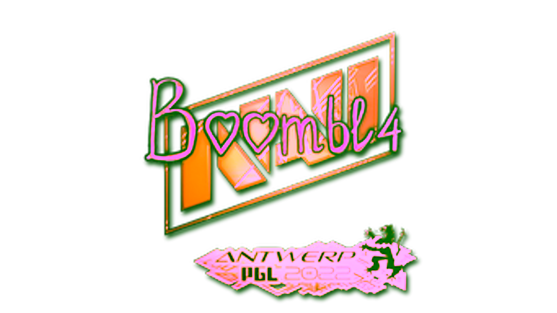 Display for Sticker | Boombl4 (Holo) | Antwerp 2022
