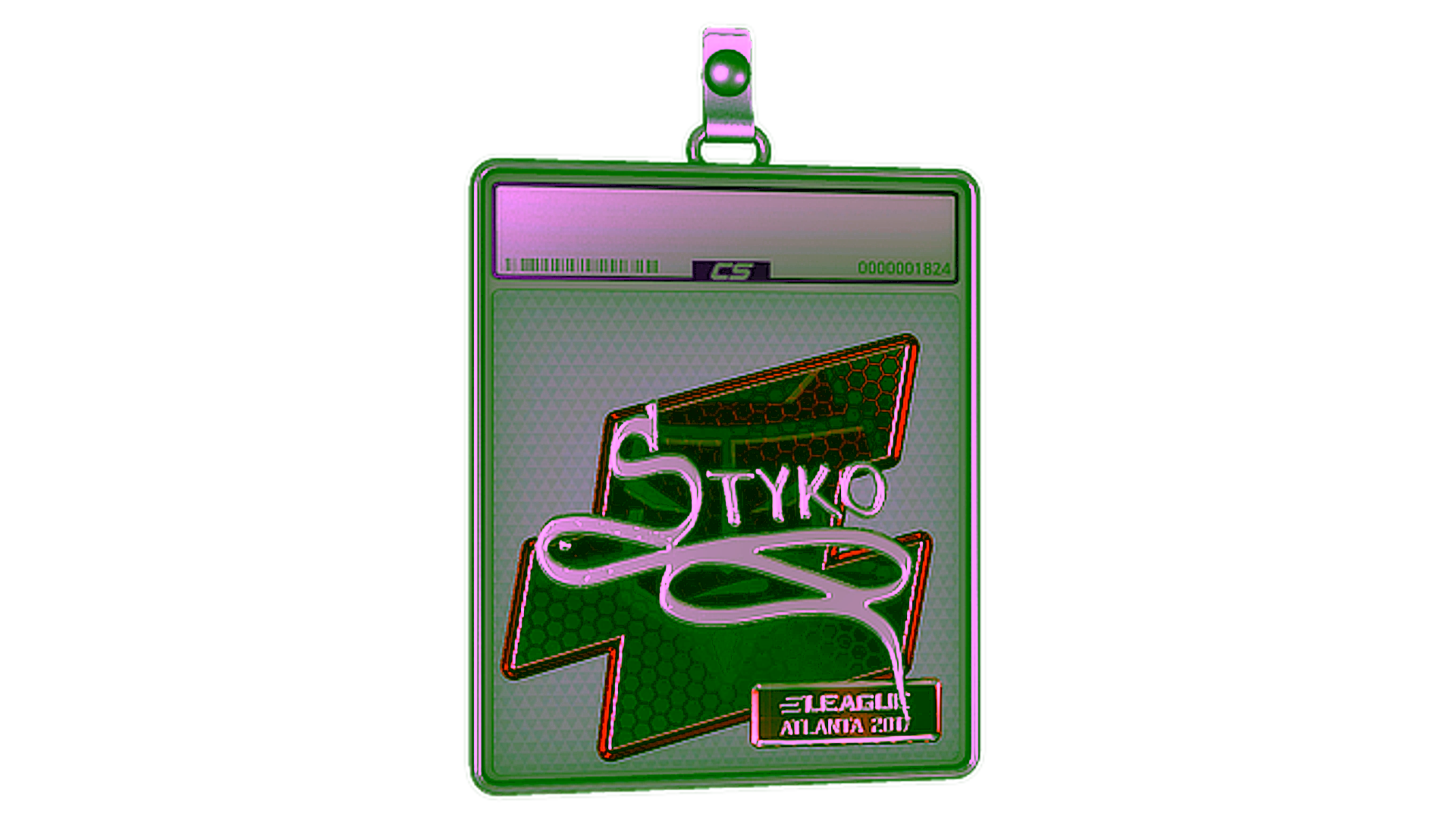 Exibição para Sticker Slab | STYKO (Foil) | Atlanta 2017