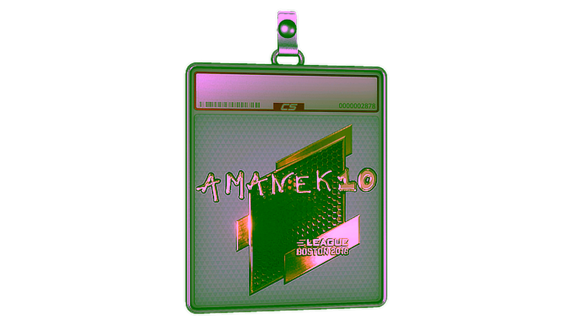 Visar för Sticker Slab | AmaNEk (Gold) | Boston 2018