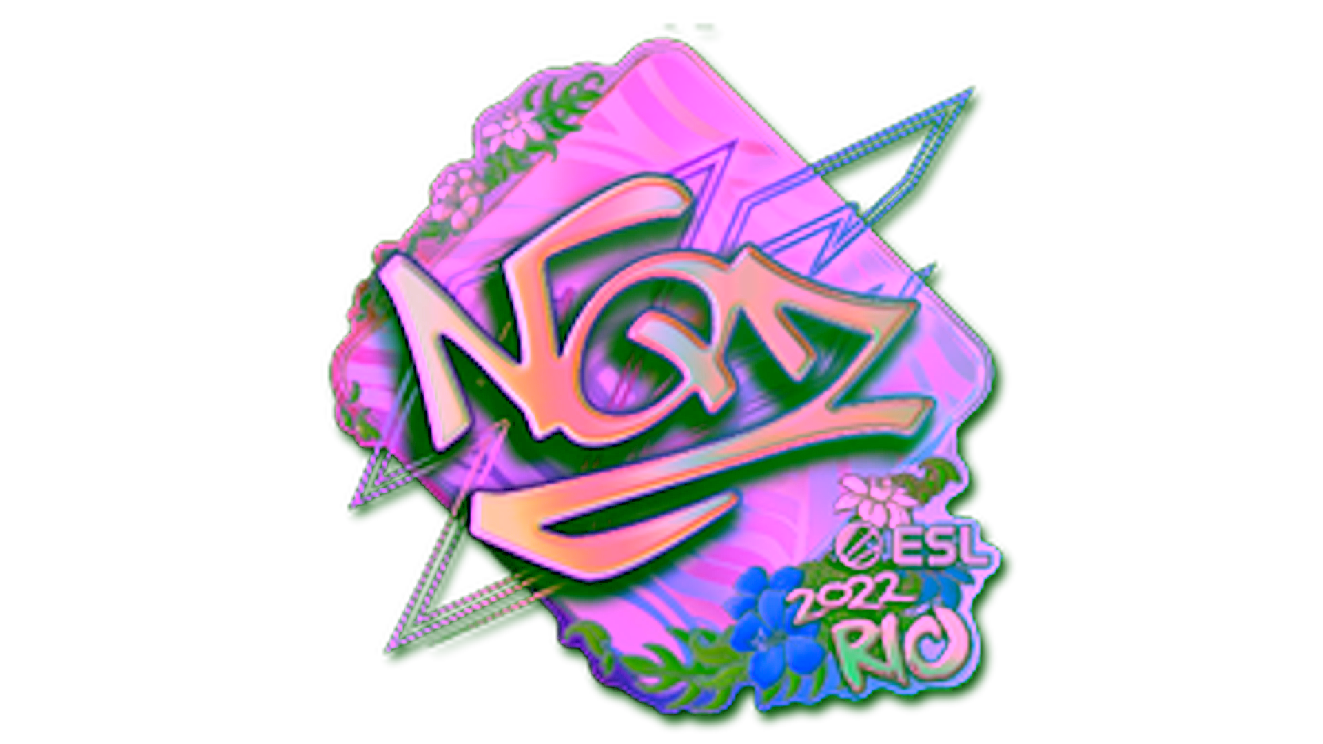 Display for Sticker | NQZ (Holo) | Rio 2022