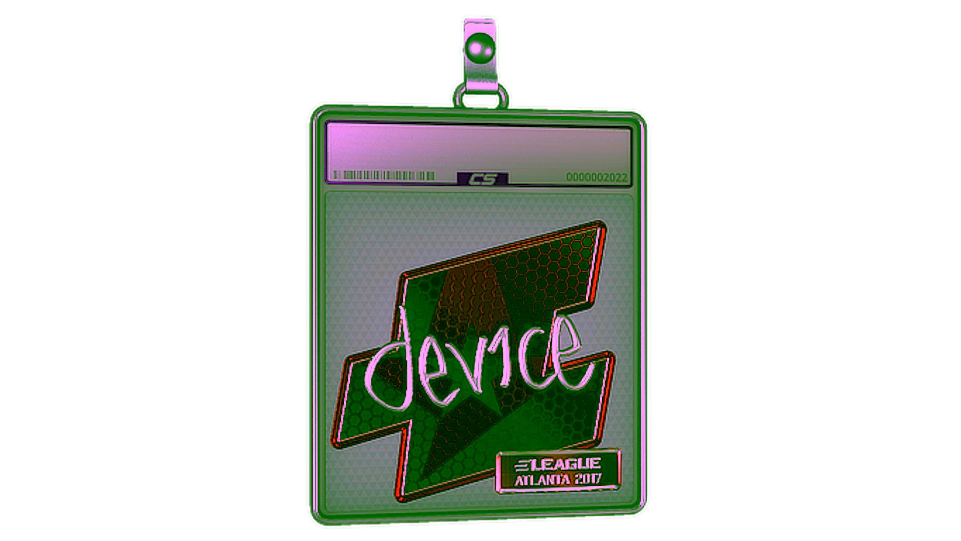 Display for Sticker Slab | device (Foil) | Atlanta 2017