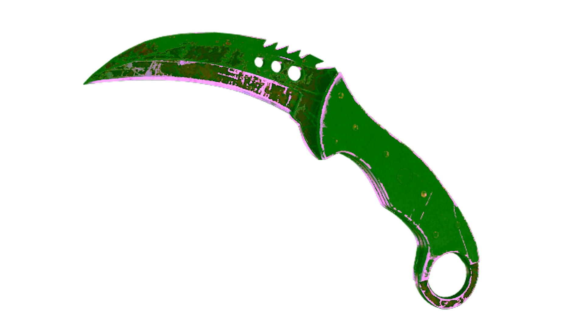 Display for ★ StatTrak™ Talon Knife | Crimson Web (Battle-Scarred)