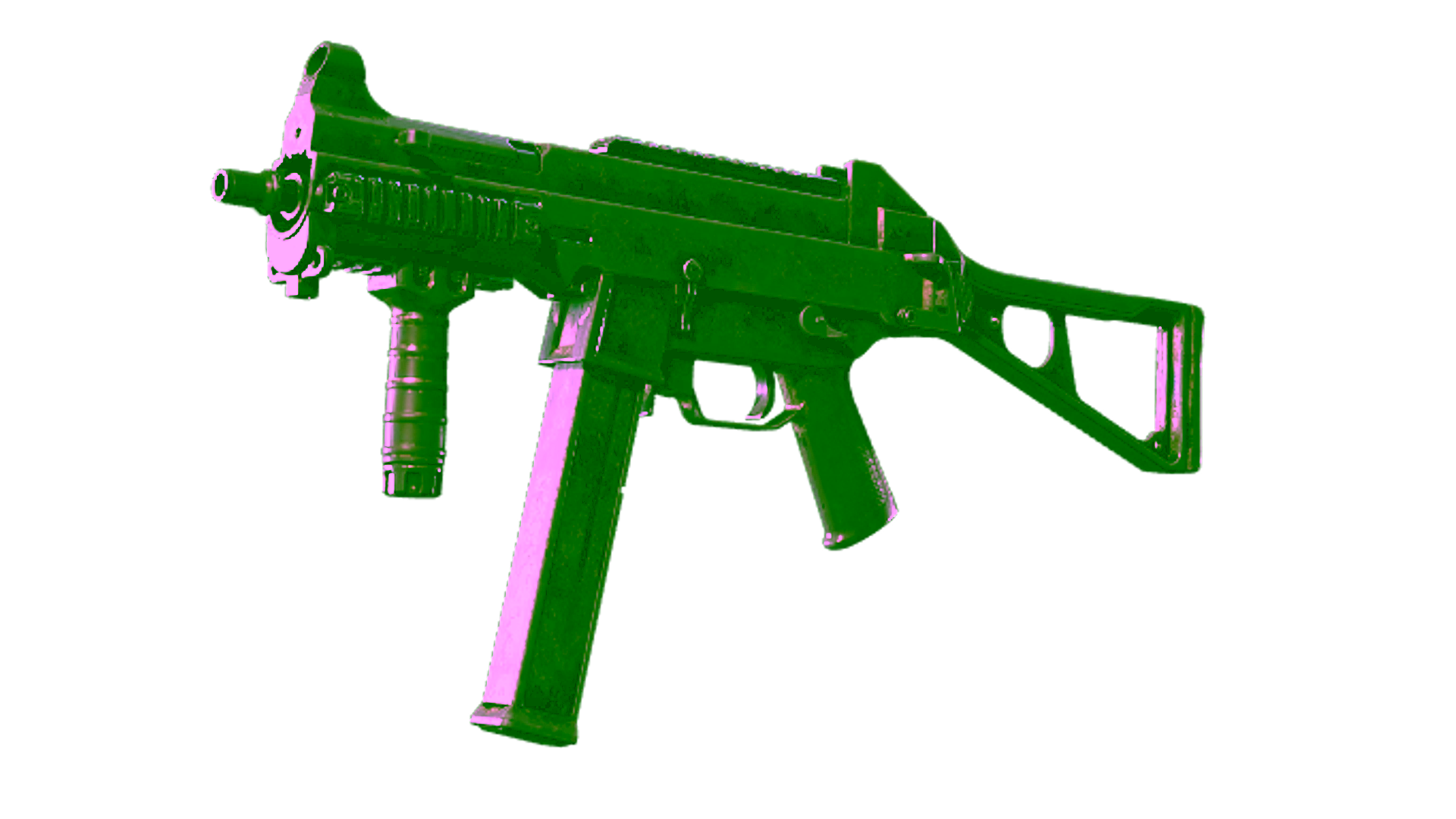 Display for UMP-45 | Scorched (Battle-Scarred)