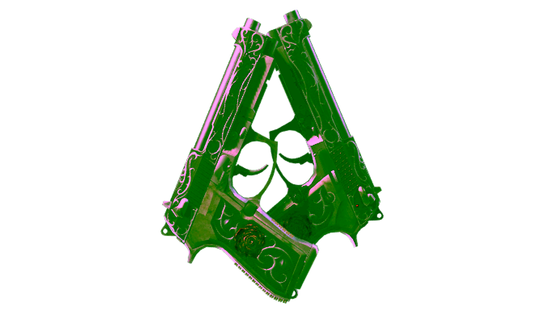 Display for Dual Berettas | Balance (Battle-Scarred)