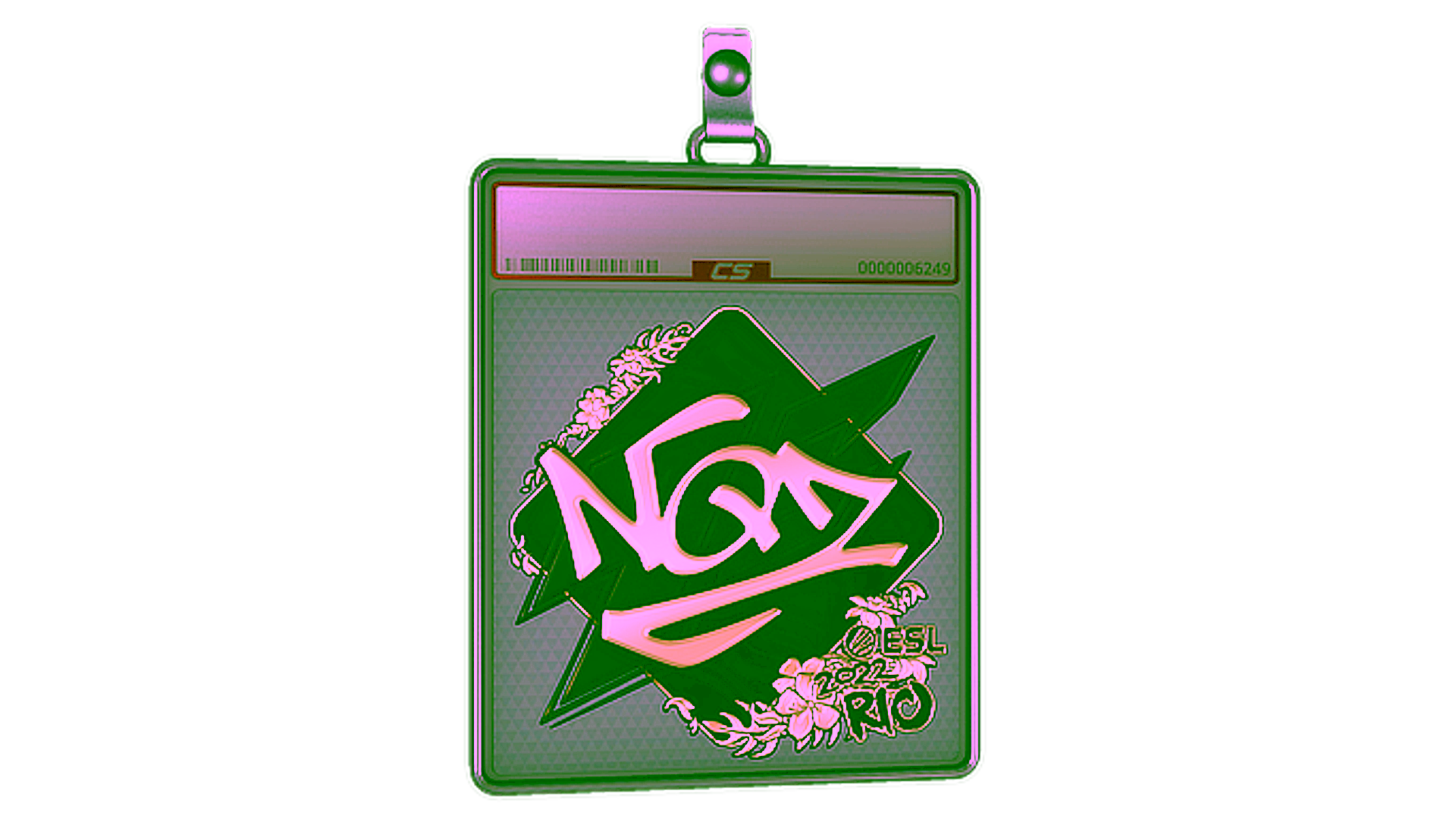 Sticker Slab | NQZ (Gold) | Rio 2022 için görüntü