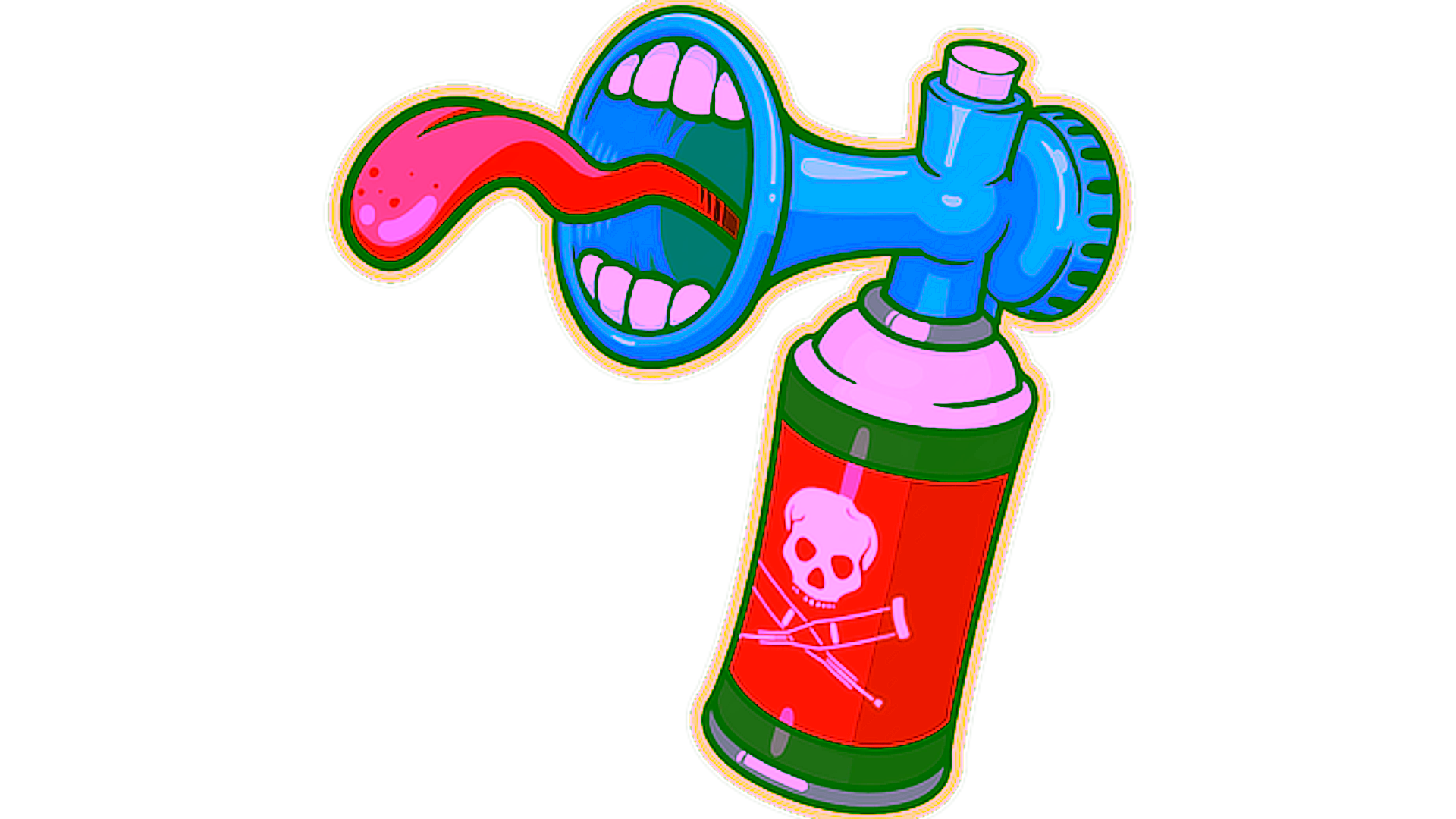 Display for Sticker | Airhorn