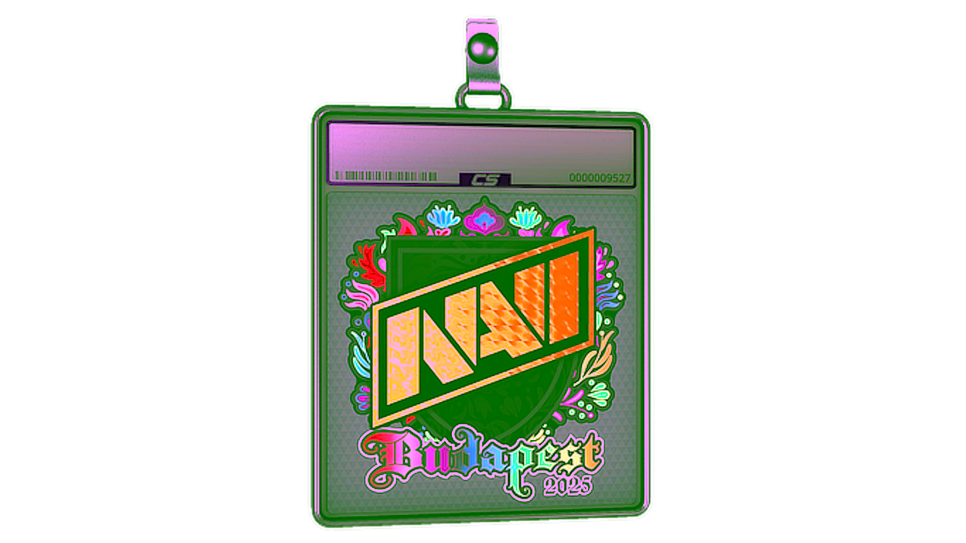 Display for Sticker Slab | Natus Vincere (Holo) | Budapest 2025