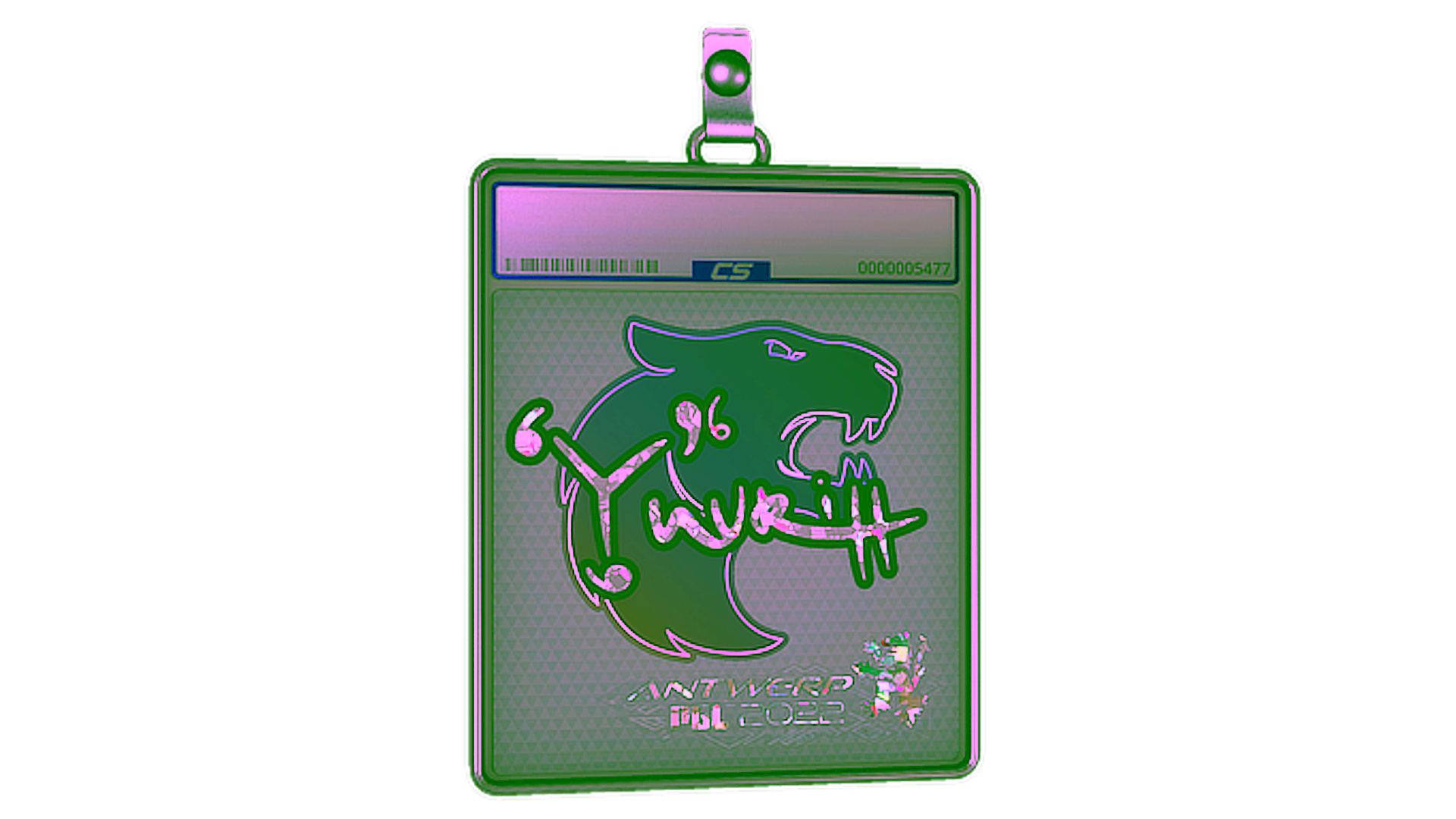 Display for Sticker Slab | yuurih (Glitter) | Antwerp 2022