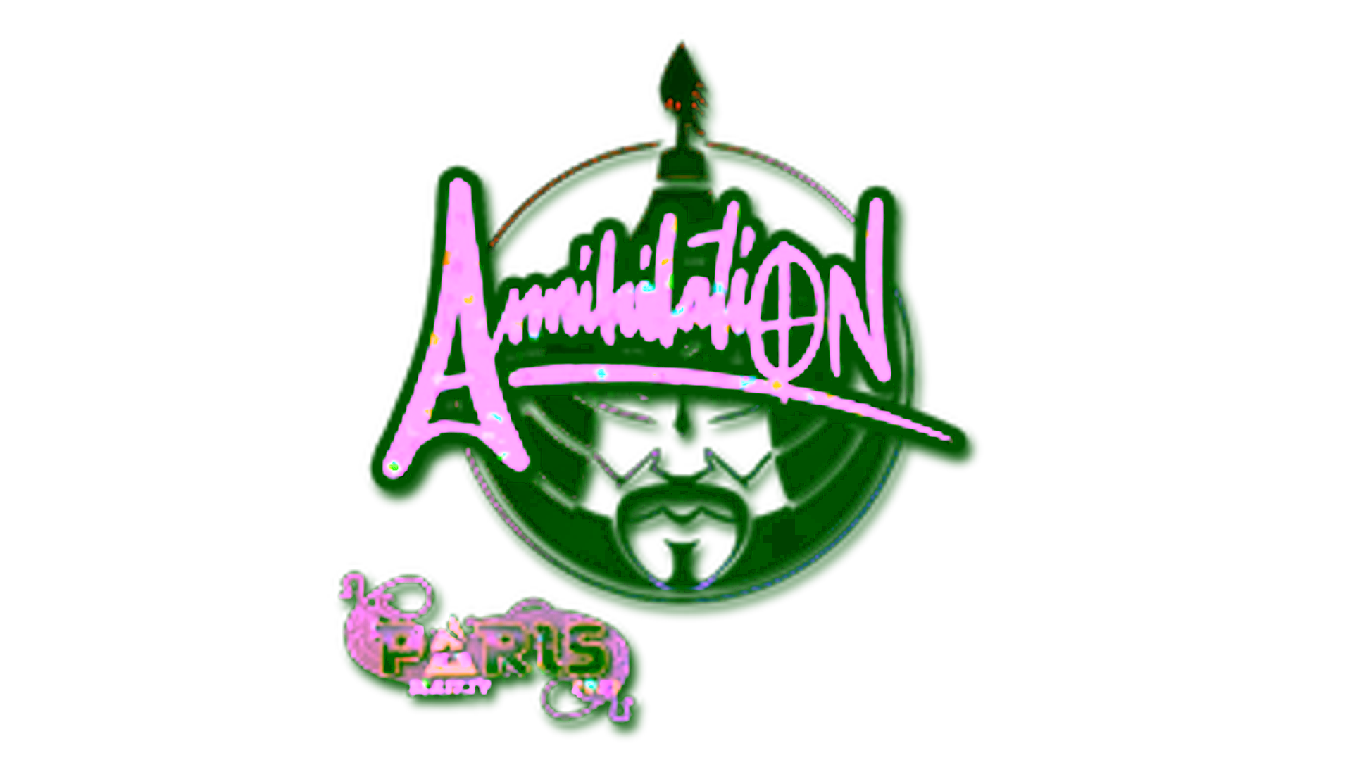 Display for Sticker | ANNIHILATION (Glitter) | Paris 2023