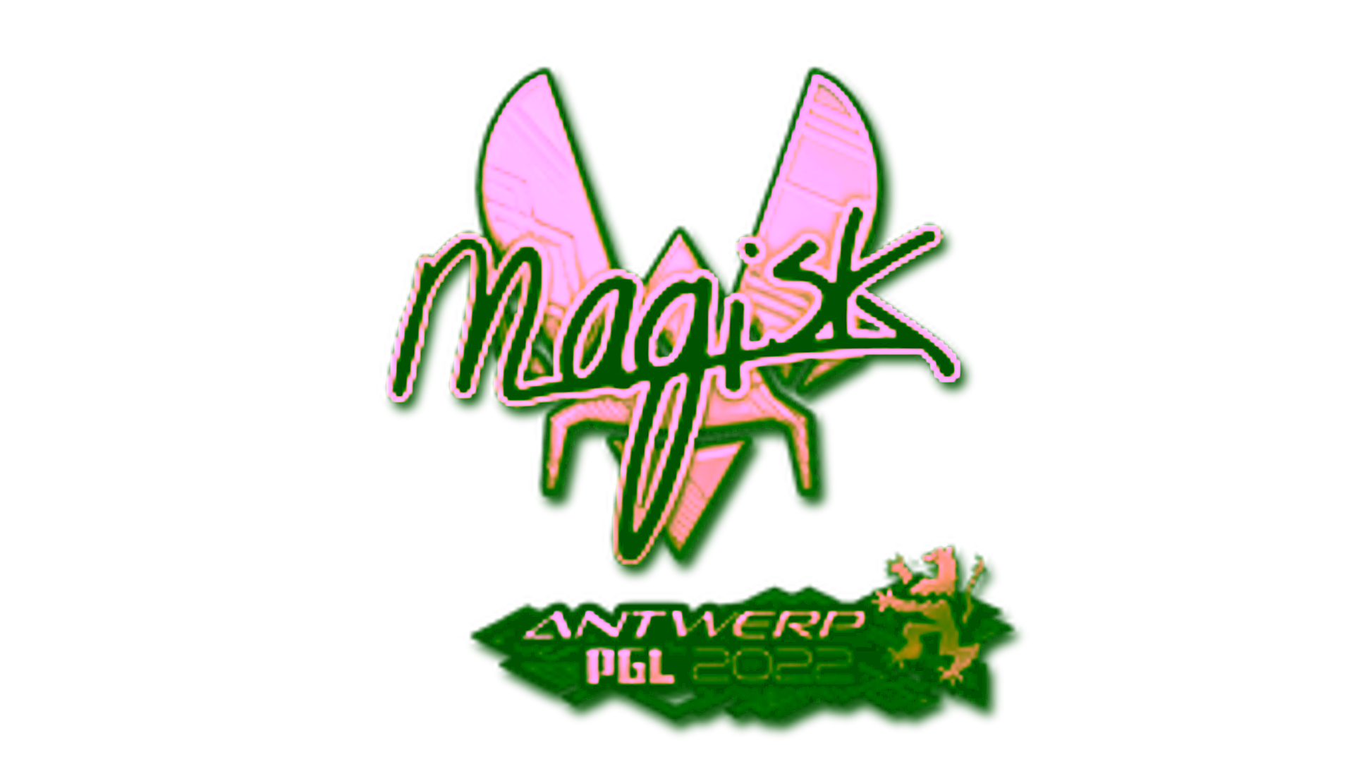 Rodyti Sticker | Magisk (Gold) | Antwerp 2022