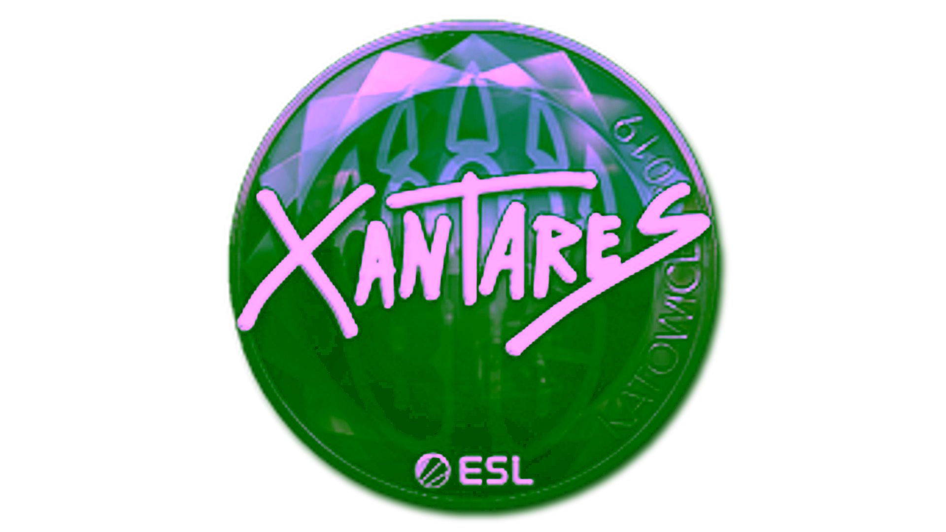 Affichage pour Sticker | XANTARES (Foil) | Katowice 2019