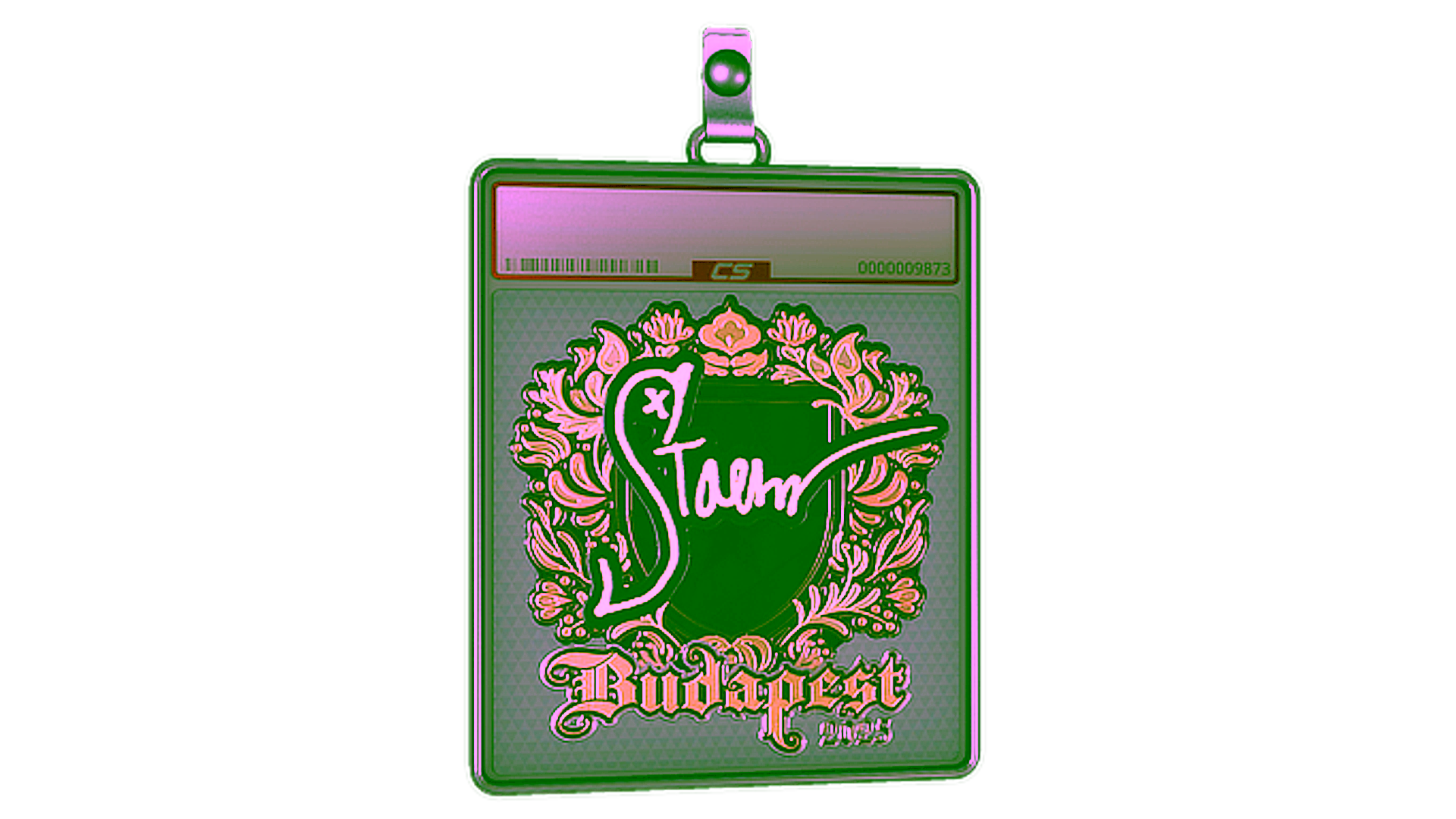 Display for Sticker Slab | Staehr (Gold) | Budapest 2025