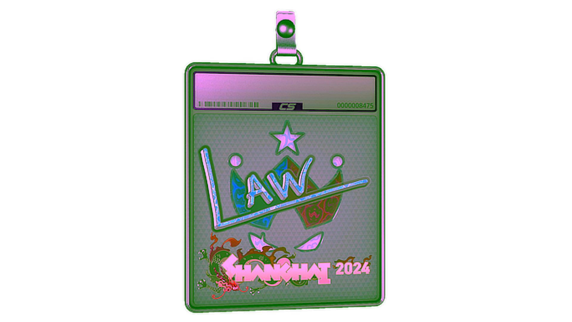 Display for Sticker Slab | stanislaw (Holo) | Shanghai 2024