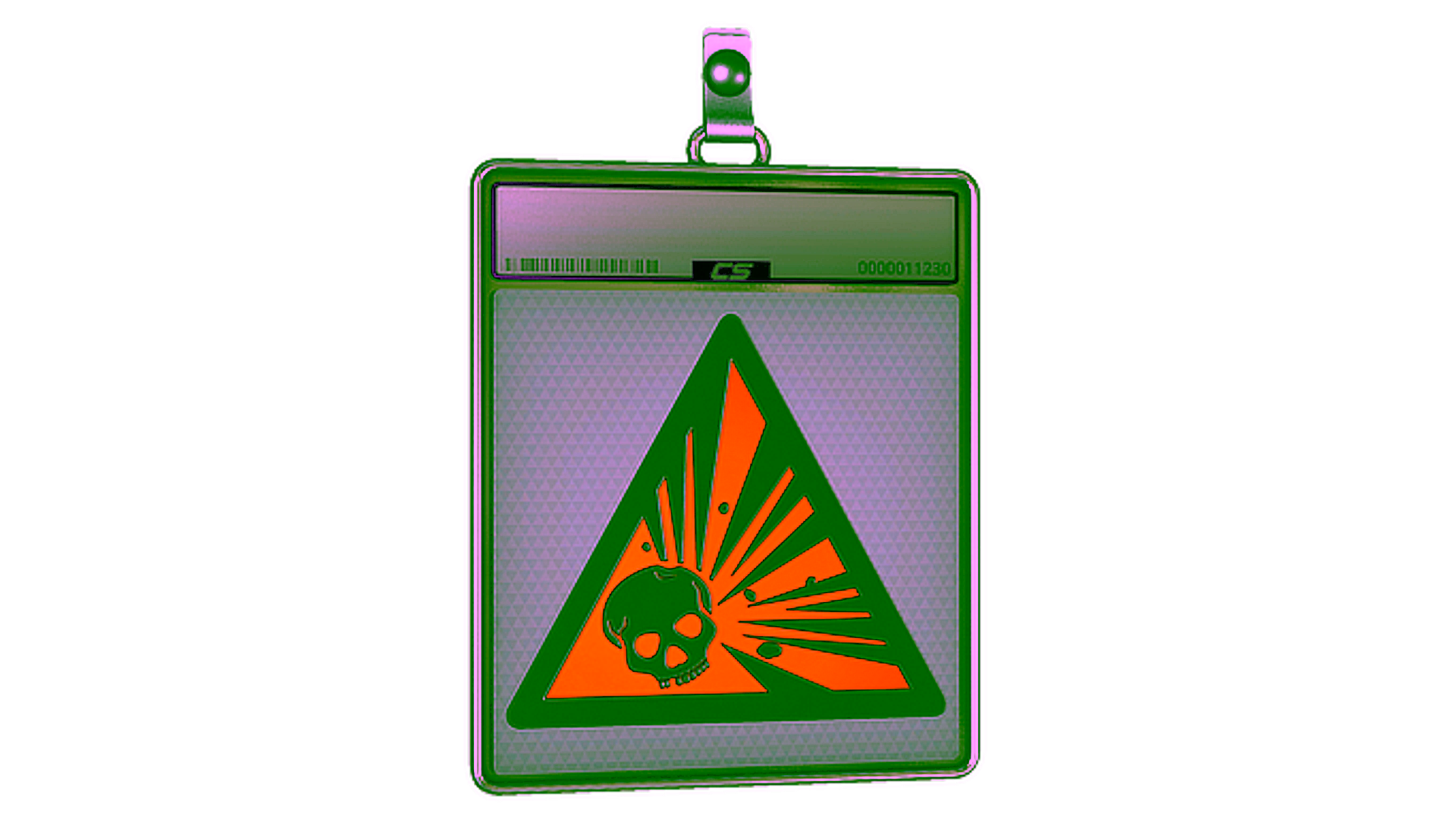 Display for Sticker Slab | Explosives (Foil)