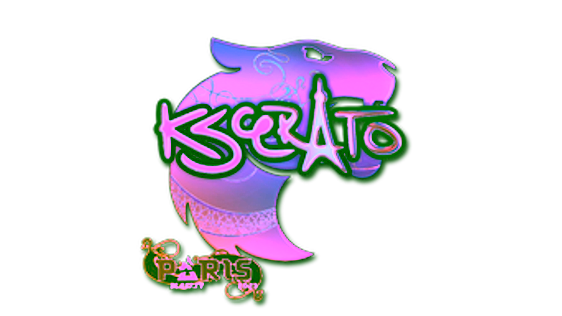 Display for Sticker | KSCERATO (Holo) | Paris 2023