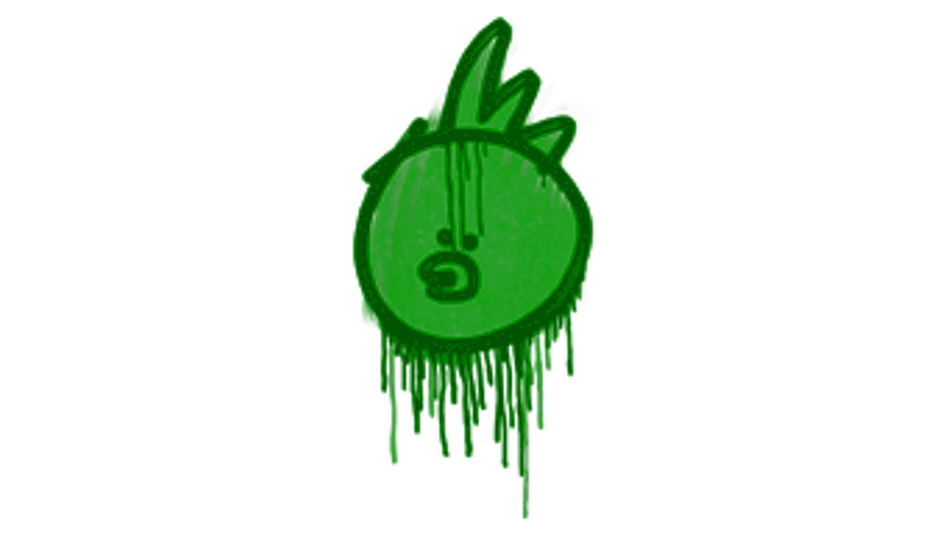 Display for Sealed Graffiti | Bock Bock (Jungle Green)