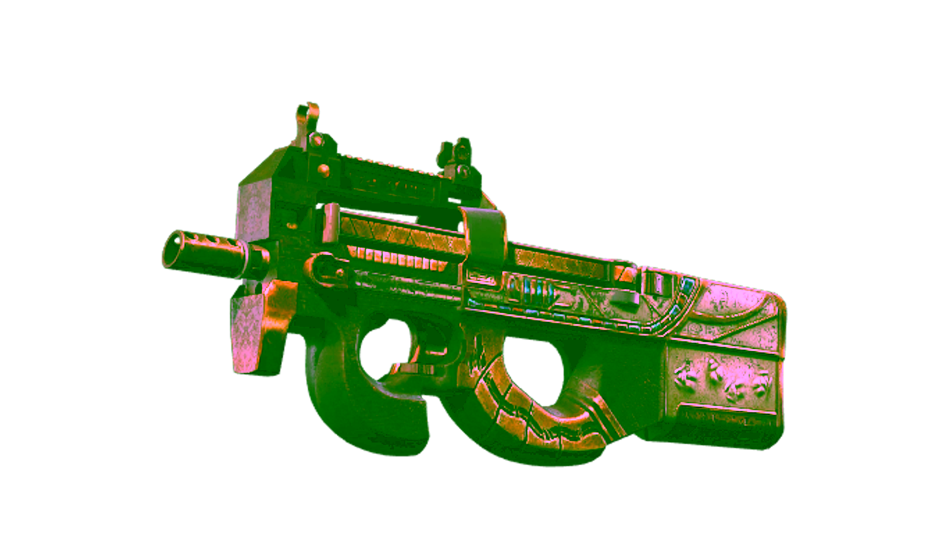 Display for Souvenir P90 | ScaraB Rush (Battle-Scarred)